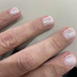 Hali D Salon & Nail Spa - Gel chrome manicure
