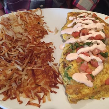 Katie's Kitchen - Mexican Omelette... Fresh flavor and a nice sauce on top.... - Breakfast & Brunch Near Me - Des Plaines, Illinois