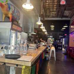Hi/Fi Tex-Mex BBQ - Bar and ordering area