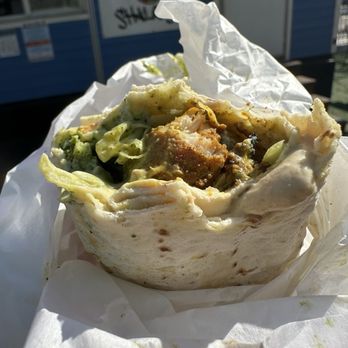 Shalosh Levantine Cuisine - Chicken flatbread wrap - Middle Eastern Near Me - Springfield, Oregon Shalosh Levantine Cuisine - Chicken flatbread wrap - Middle Eastern Near Me - Springfield, Oregon
