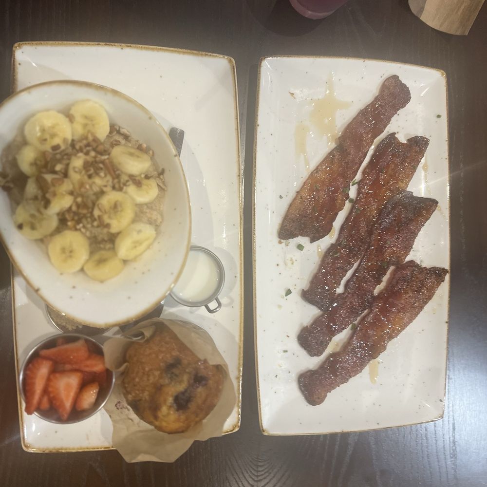 First Watch - Steel cut oats and Million dollar bacon - Breakfast & Brunch Near Me - Fredericksburg, Virginia First Watch - Steel cut oats and Million dollar bacon - Breakfast & Brunch Near Me - Fredericksburg, Virginia