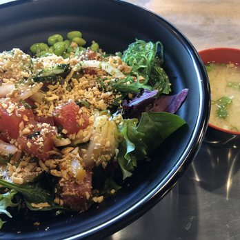 Joy Teriyaki & Poke - Poke bowl and miso soup - Japanese Near Me - Tualatin, Oregon