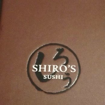 Shiro's - Menu - Sushi Bars Near Me - Seattle, Washington