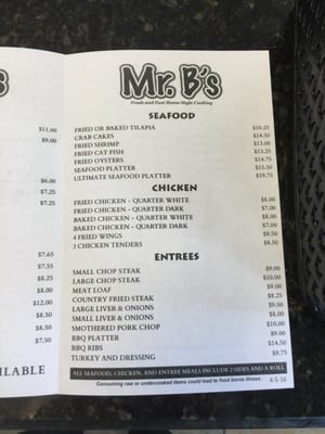 Menu photo 7 Mr B's Chester, VA Menu photo 7 Mr B's Chester, VA
