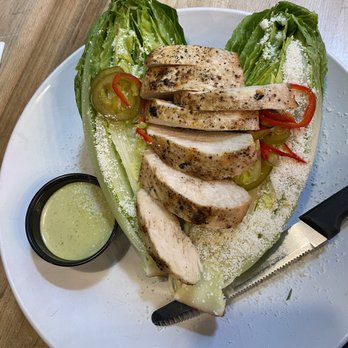 Batter Rebellion - Caesar salad with chicken was amazing - Bars Near Me - Redlands, California