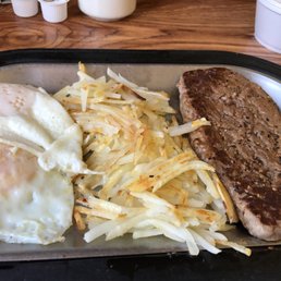 Steak and eggs!