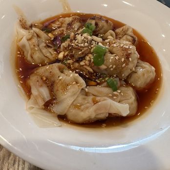 Fortune Dumpling House - Chili wonton - Dim Sum Near Me - Vacaville, California
