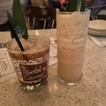 The Toasted Coconut - Pina colada and Jungle Bird - New American Near Me - Houston, Texas The Toasted Coconut - Pina colada and Jungle Bird - New American Near Me - Houston, Texas