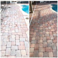 Premier Paver Restoration - Before and after pics