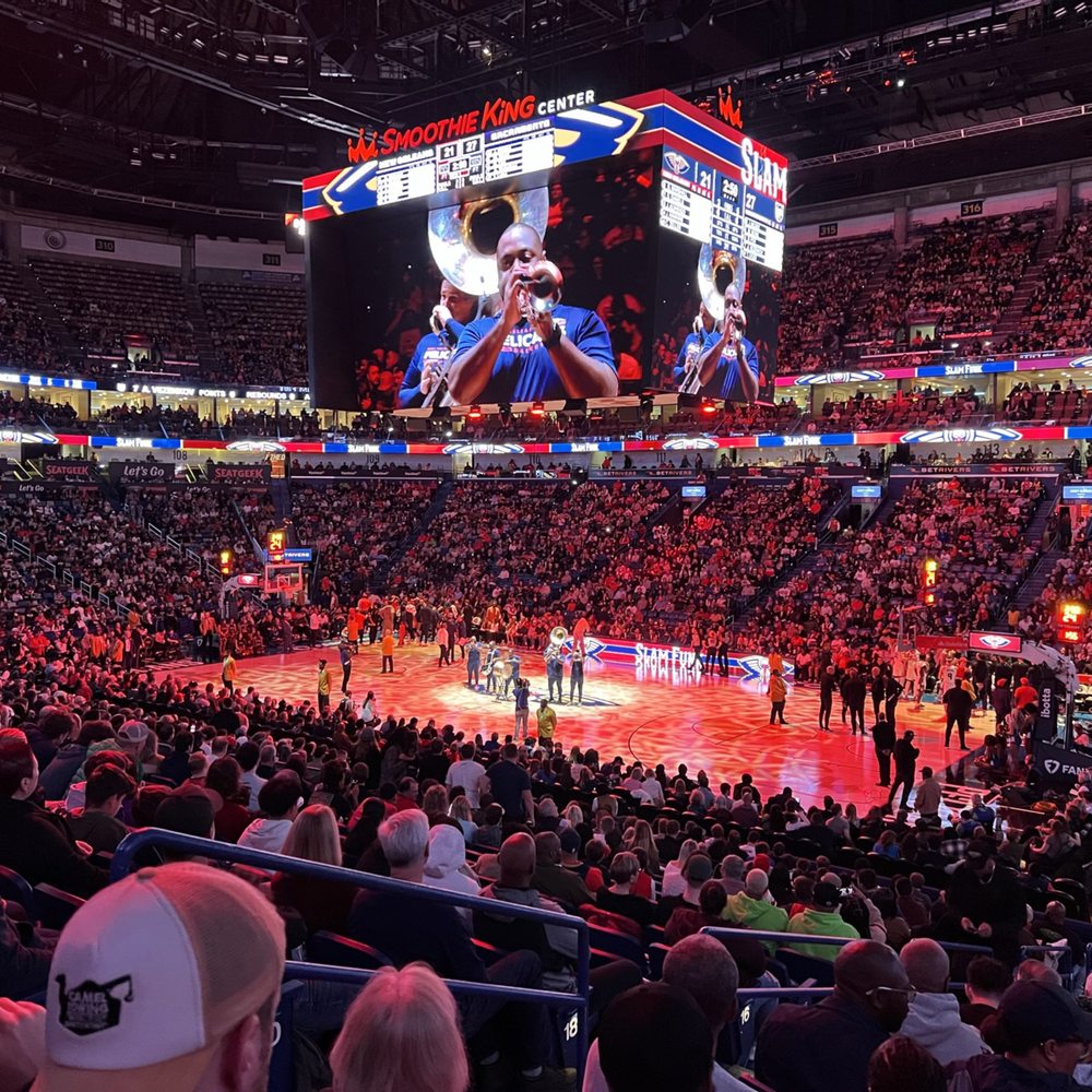 Smoothie King Center Seating Chart Matttroy