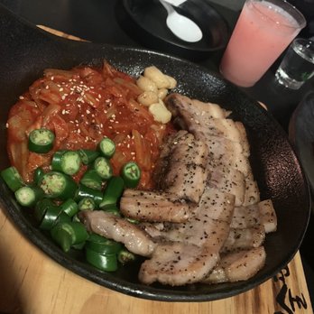 Misoolkwan OC - Pork belly and kimchi - Korean Near Me - Buena Park, California