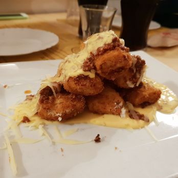 20 Pizza & Delicious - Paccheri fritti con ragù e cheddar - Pizza Near Me - Cava de' Tirreni, SA