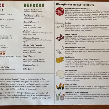 HomeState - Menu 7/2023 - Tacos Near Me - Oceanside, California HomeState - Menu 7/2023 - Tacos Near Me - Oceanside, California