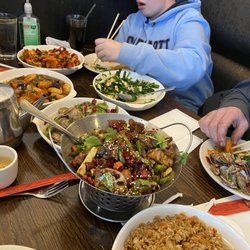Northeast Chinese Restaurant II - Fried rice, frog legs, egg with Chives