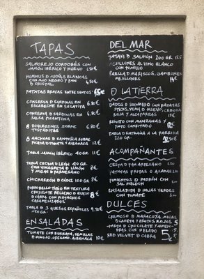 Menu photo 8 Entre Santos Madrid, M Menu photo 8 Entre Santos Madrid, M