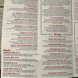 Sweden Cream - Menu