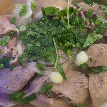 VN Pho - P1. Pho Dac Biet (menu doesn't say meatballs come in the pho but they were included) - Vietnamese Near Me - Hartford, Connecticut VN Pho - P1. Pho Dac Biet (menu doesn't say meatballs come in the pho but they were included) - Vietnamese Near Me - Hartford, Connecticut