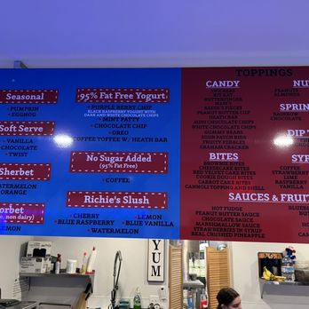 Carl’s Cones - Menu - Ice Cream & Frozen Yogurt Near Me - Gloucester, Massachusetts
