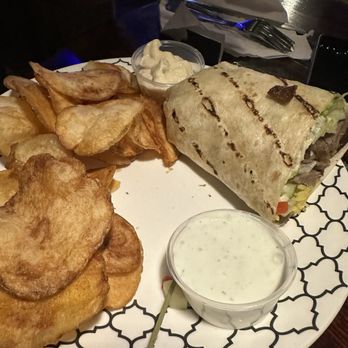 Ansari's Mediterranean Grill & Lounge - King Gyros Wrap- my boyfriend devoured this! Definitely worth getting! - Mediterranean Near Me - Eagan, Minnesota Ansari's Mediterranean Grill & Lounge - King Gyros Wrap- my boyfriend devoured this! Definitely worth getting! - Mediterranean Near Me - Eagan, Minnesota