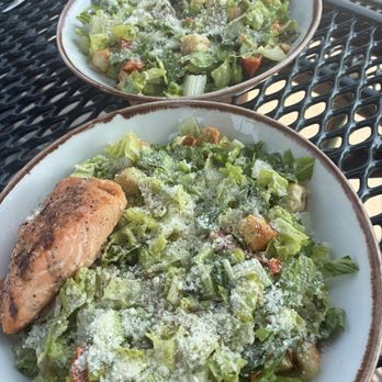 Powder Cache Bar and Grill - Caesar w/ Salmon & Steak - American Near Me - Alta, Wyoming Powder Cache Bar and Grill - Caesar w/ Salmon & Steak - American Near Me - Alta, Wyoming