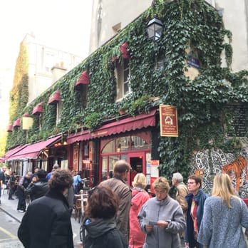 Les Philosophes - Views from the street nearby... - Bistros Near Me - Paris, 75