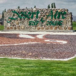 Desert Aire Golf Course - Sign