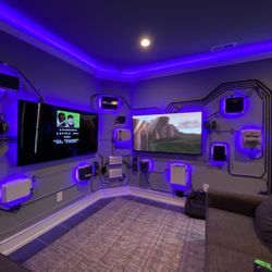 Wavelength Audio Video - Wavelength Audio Video NJ - Custom Game Room - Nintendo, Playstation, xBox, Sega Genesis
