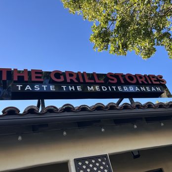 The Grill Stories - Outside sign. - Mediterranean Near Me - San Fernando, California The Grill Stories - Outside sign. - Mediterranean Near Me - San Fernando, California