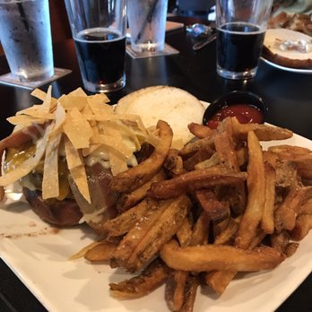 Kuma's Corner - Pantera Burger with fries! Delicious. I always end up taking half of the burger home for later. - American Near Me - Indianapolis, Indiana