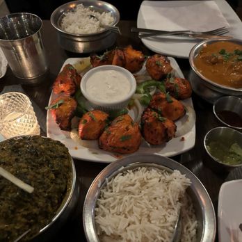 Sathi - Chicken Tikka Kebab Saag Paneer Chicken Tikka Masala - Indian Near Me - New York, New York