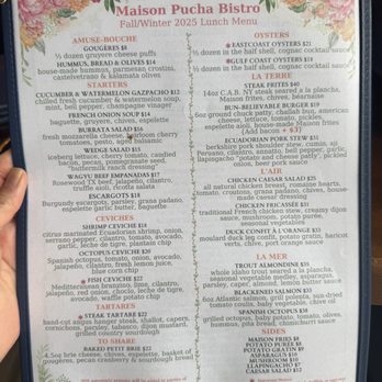 Maison Pucha Bistro - French Near Me - Houston, Texas