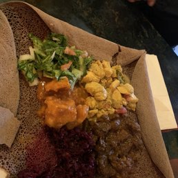 2 meat, 2 veggies combination 2 meat, 2 veggies combination