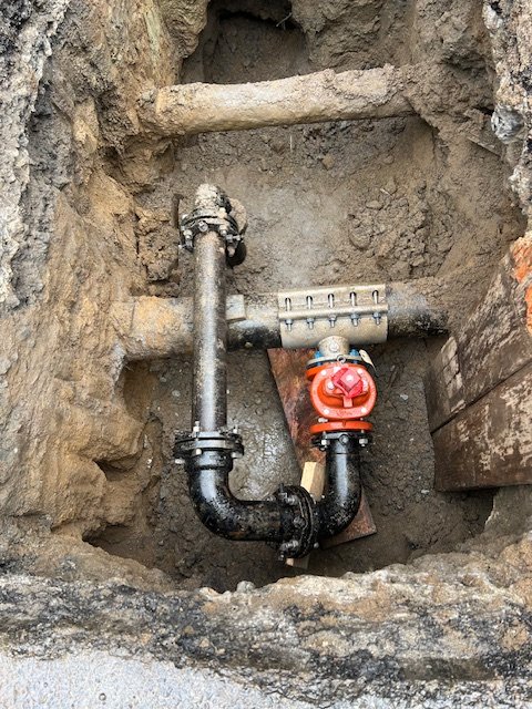 Slide of Main Man Water Main & Sewer Service