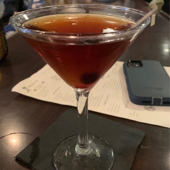 The Grill on Main - Black Manhattan (strong for sure) - American Near Me - La Quinta, California