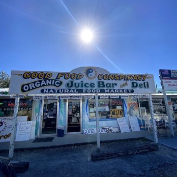 Good Food Conspiracy - the outside of a juice bar - Juice Bars & Smoothies Near Me - Big Pine Key, Florida Good Food Conspiracy - the outside of a juice bar - Juice Bars & Smoothies Near Me - Big Pine Key, Florida