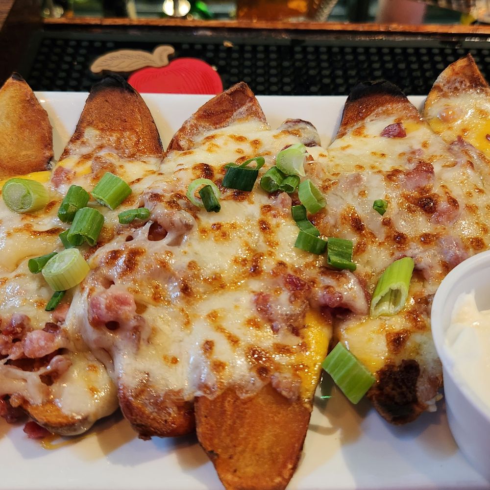 New Deck Tavern - Potato Skins - American Near Me - Philadelphia, Pennsylvania New Deck Tavern - Potato Skins - American Near Me - Philadelphia, Pennsylvania