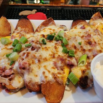 New Deck Tavern - Potato Skins - American Near Me - Philadelphia, Pennsylvania New Deck Tavern - Potato Skins - American Near Me - Philadelphia, Pennsylvania