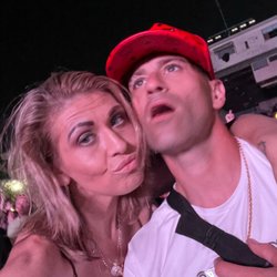 The Delaware State Fair - Mom and dad watching Nelly concert !