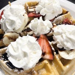 Nestico's Too - Banana Split Waffle (my favorite)