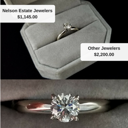 Nelson Estate Jewelers - Huge engagement ring selection at fair, value based prices. We have what you are looking for at the best price you can find anywhere!