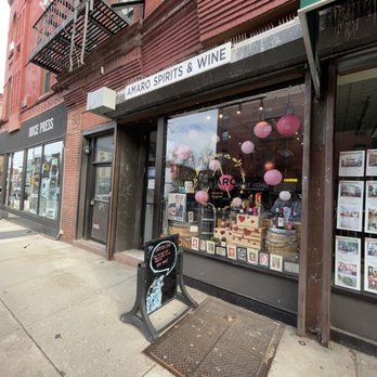 Amaro Spirits and Wine - outside of store - Beer, Wine & Spirits Near Me - Brooklyn, New York