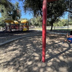 Sierra Bicentennial Park - One of the few parks with a "littles" area covered in shade