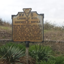 Landing of Wool Historical Marker - Landing of Wool Historical Marker in Norfolk