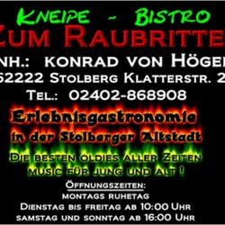 von Högen Konrad - Gaststätte zum Raubritter