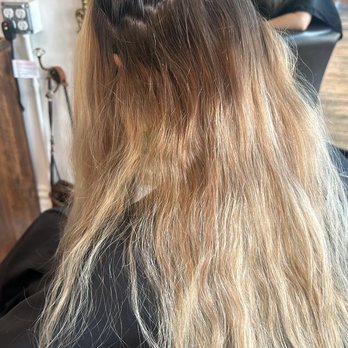 Ava Lane Hairdressing - Before. Let's not talk about how we got to this place. - Hair Stylists Near Me - Petaluma, California