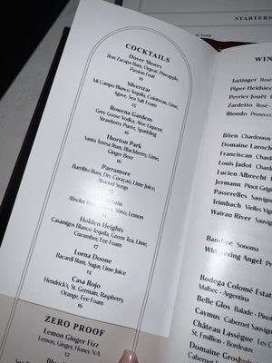 Menu photo 2 Libra Orlando, FL