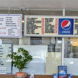George's Hamburgers - Menu as of 9/28/24
