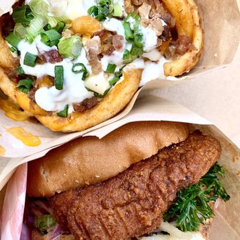The Bird - Spicy chicken sandwich, loaded fries - Chicken Shop Near Me - San Francisco, California The Bird - Spicy chicken sandwich, loaded fries - Chicken Shop Near Me - San Francisco, California