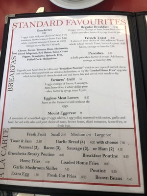 Menu photo 1 Ole Country Diner Sarnia, ON Menu photo 1 Ole Country Diner Sarnia, ON