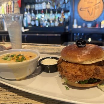 LongHorn Steakhouse - Crispy Buttermilk Chicken Sandwich and Loaded Potato Soup - Steakhouses Near Me - Cape Coral, Florida LongHorn Steakhouse - Crispy Buttermilk Chicken Sandwich and Loaded Potato Soup - Steakhouses Near Me - Cape Coral, Florida